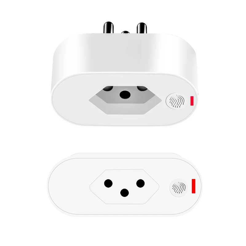 1~4PCS WiFi Matter Smart Plug BR 16A 110V-240V Power Electrical Socket Work With Homekit Alexa Google Assistant