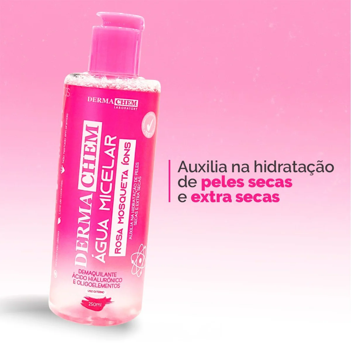 Micellar Water Pink Moscow Hydration of Dry Fur-Dermachem