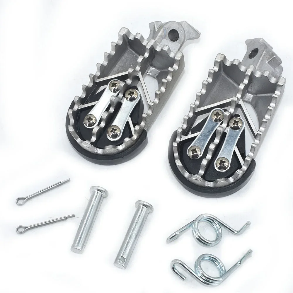 AliExpress Pit Pro Racing Stainless Steel Motorcycle Footpegs Foot Pegs Rest For Pit Dirt Motor Bike Pitster Pro XR50 CRF50 CRF70 SSR Thumpstar Motocross