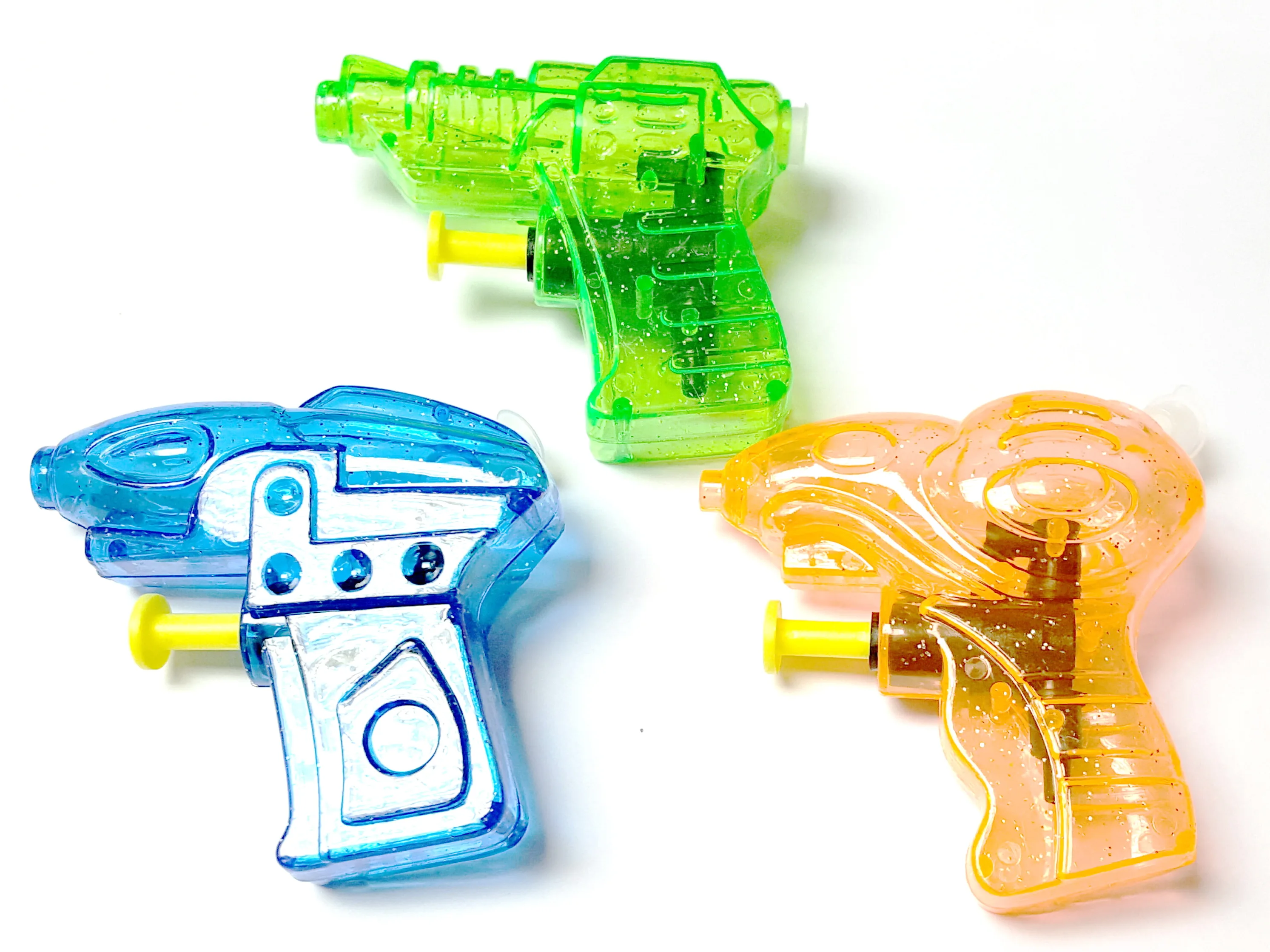 30 قطعة 75 مللي متر 3 تصميم مدفع المياه الاطفال الفتيان اللعب الفصول الدراسية جائزة الجدة عيد الميلاد حفلة عيد ميلاد الحسنات بيناتا حقيبة حشو Loot الكمامة