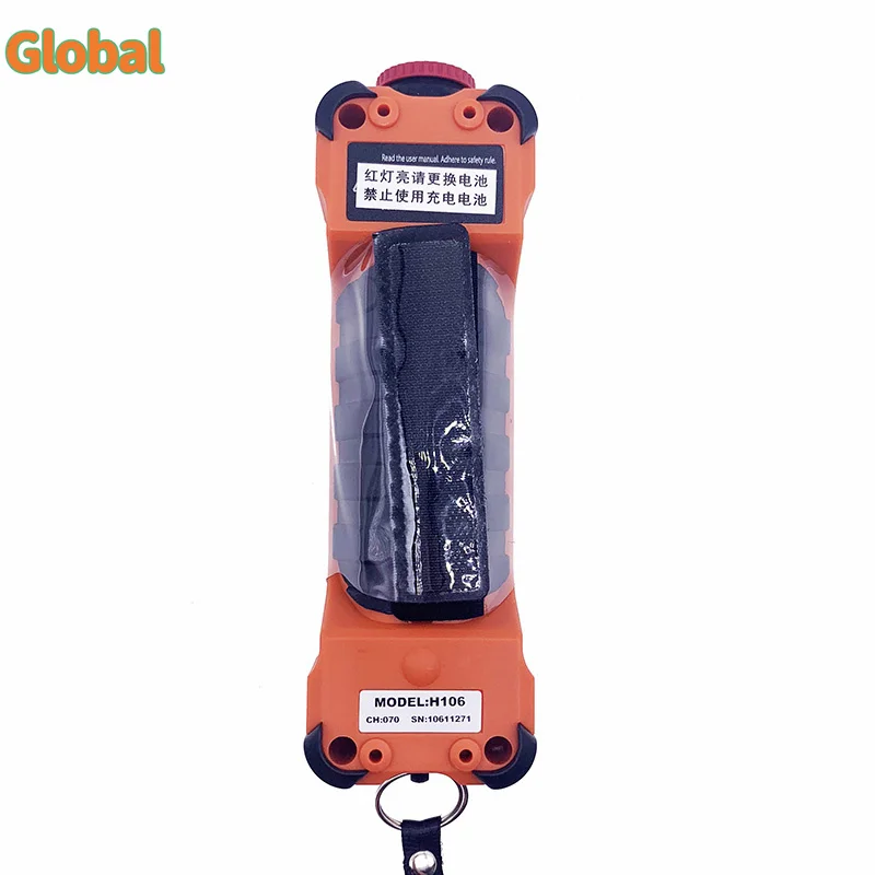 HENJEL H106 6 buttons Industrial Wireless Radio Crane Remote Control switches Hoist overhead bridge track Crane Controller