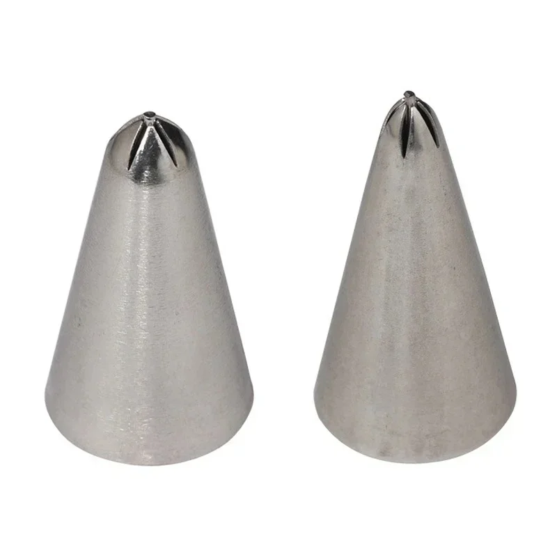 Douille de glaçage en forme de fleur en acier inoxydable, accessoire de décoration pour gâteau à la crème, pointes pour Chi, #224 225