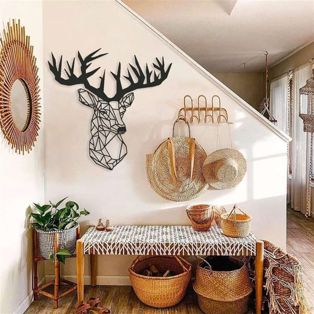 Deer Metal Wall Decor