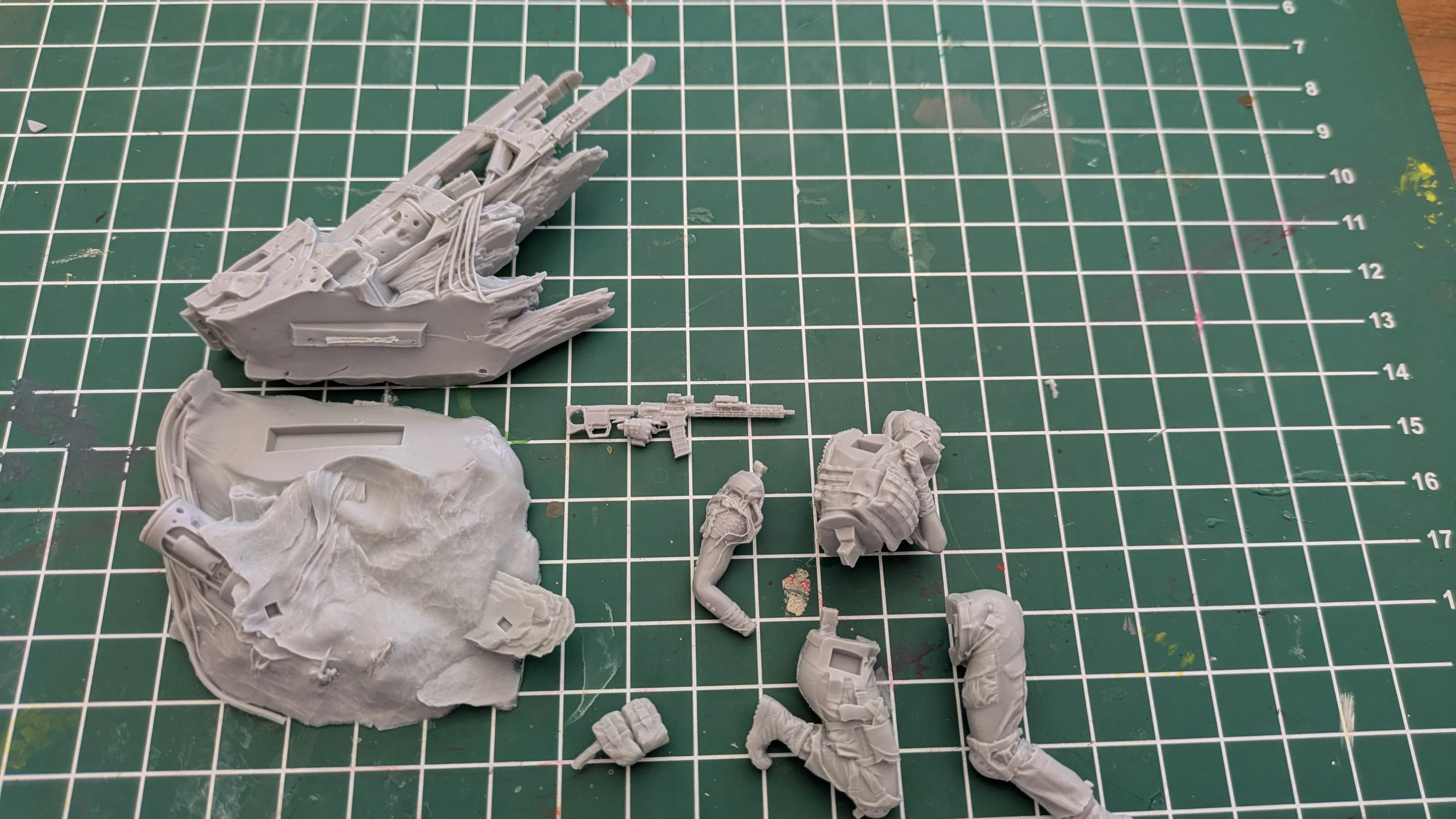 Buyer photo of this resin kit