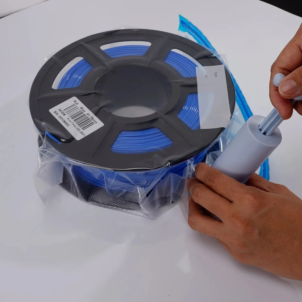 PLA ABS TPU PETG Worek próżniowy na filament z uchwytem Pompa powietrza Drukarka 3D Torba do przechowywania filamentów Suszarka Przechowuj akcesoria do druku 3D — zdjęcie 2