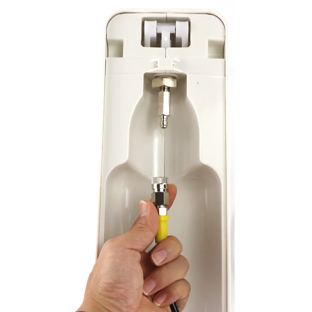 Imagem -03 - Externo Tanque Adaptador com Quick Disconnect Connector Fit Sodastream Tanque Cilindro Novo Co2