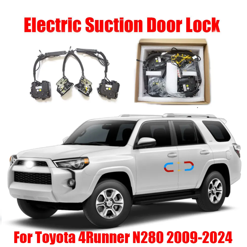 

For Toyota 4Runner N280 2009-2024 Car Electric Suction Door Power-assisted Closing Door Soft-close Function