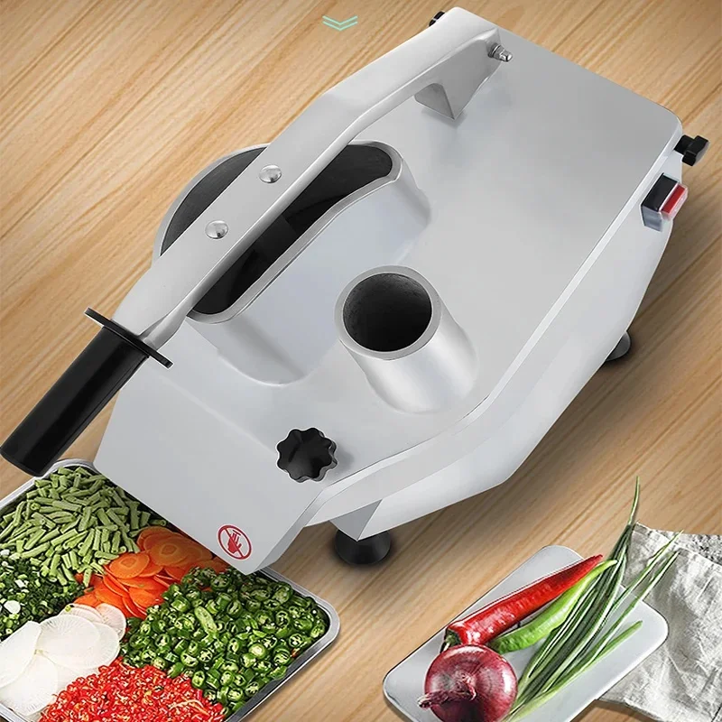 Wholesale 550W Radish Slicer Machine Electric Automatic Potato Slicing Machine Multi-Function High Efficiency Vegetable Cutter