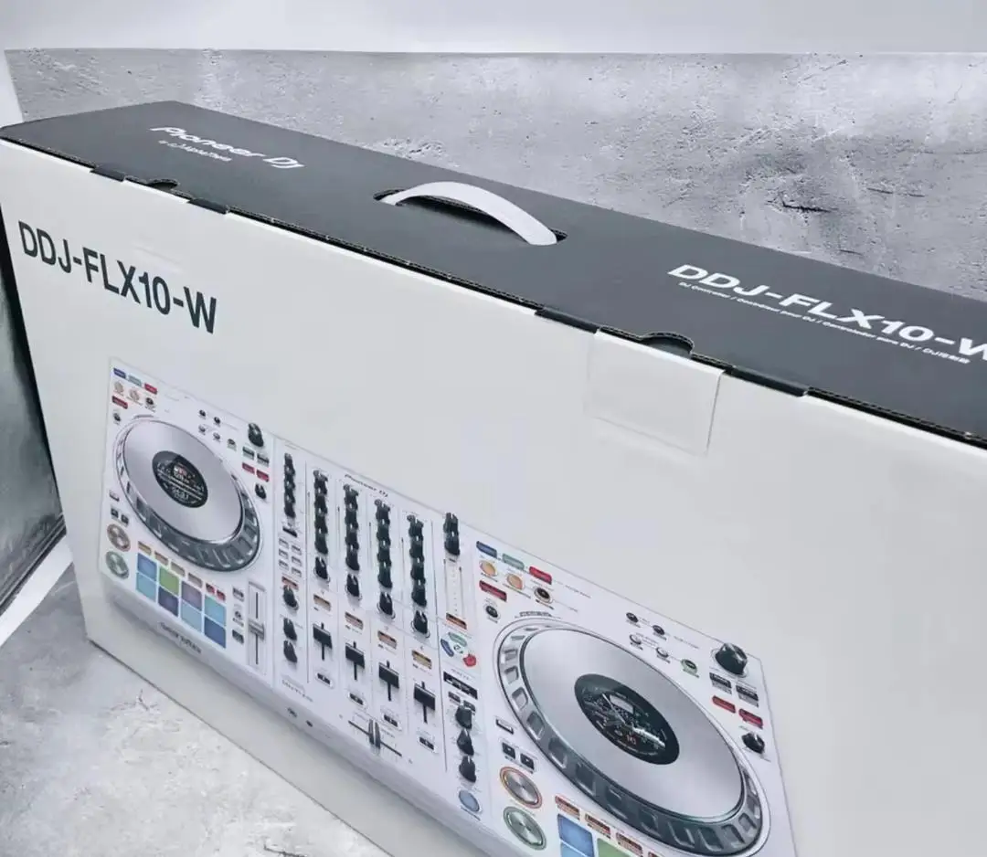 بايونير DDJ-FLX10-W وحدة تحكم DJ 4ch Track Rekordbox Serato DDJFLX10W DDJFLX10