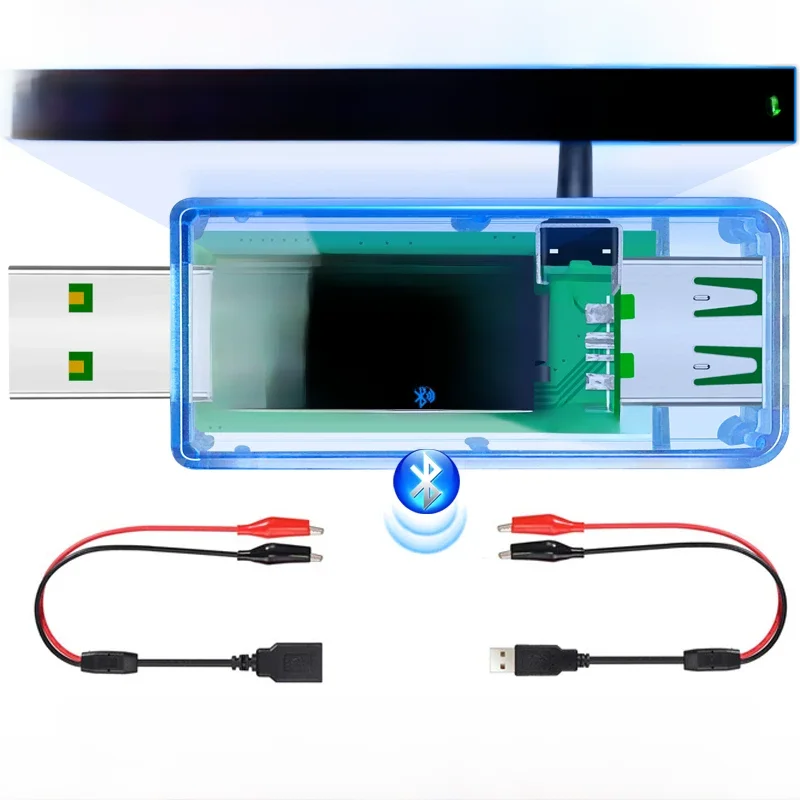 15 w 1 Tester USB 3.1 DC woltomierz cyfrowy Amperometr miernik napięcia prądu amperomierz detektor wskaźnik szybkiej ładowarki 6.5A — zdjęcie 2