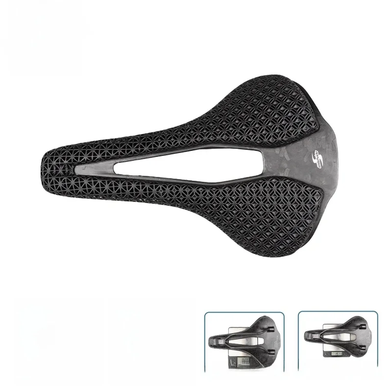 AliExpress wildside Carbon 3D Printing Saddle Ultralight Bicycle Saddle Hollow Breathable 250x143/160mm Bike Seat for MTB Gravel Road Cycling Seats