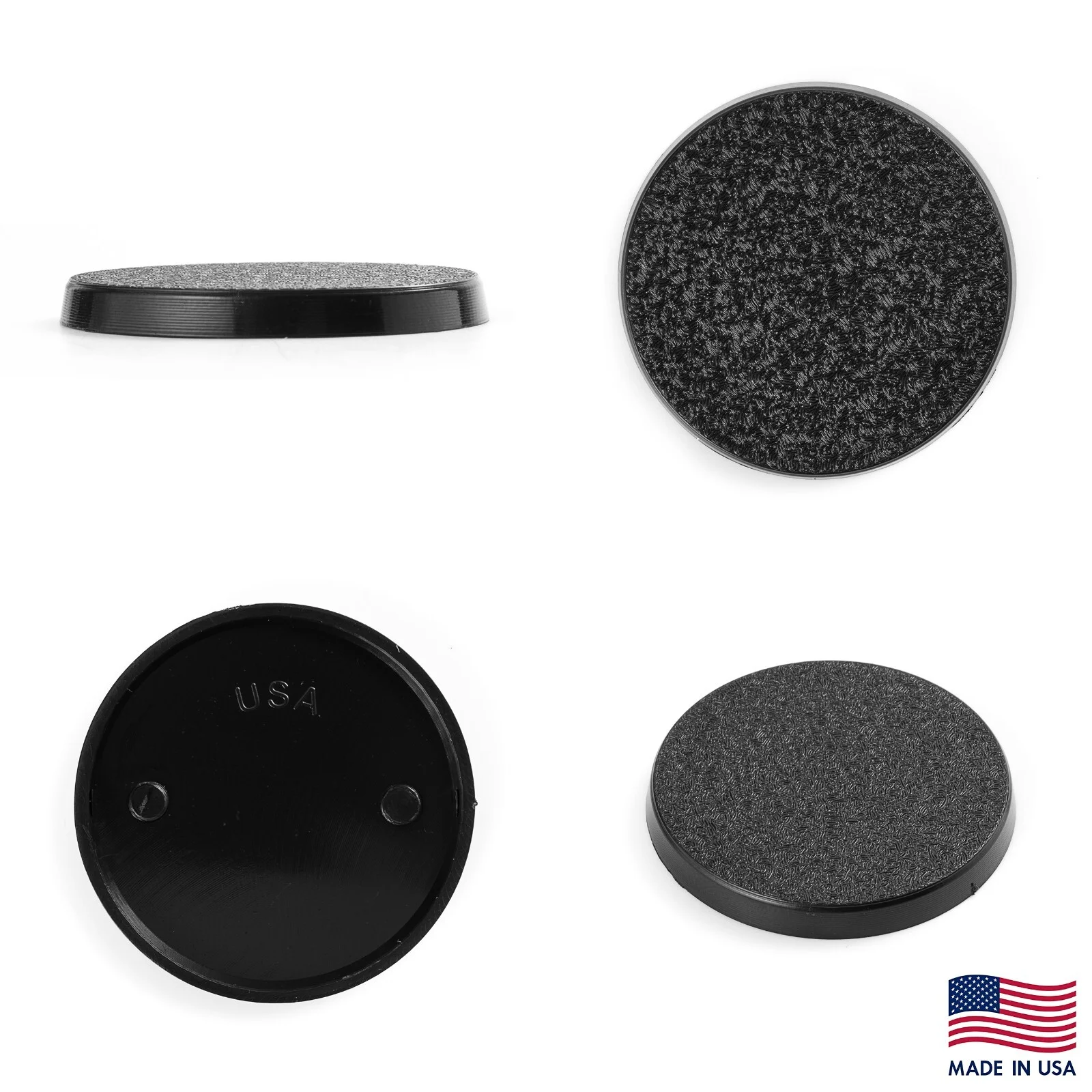 

Pack of 120, 25 mm Plastic Round Bases Miniature Wargames Table gaming TEXTURED