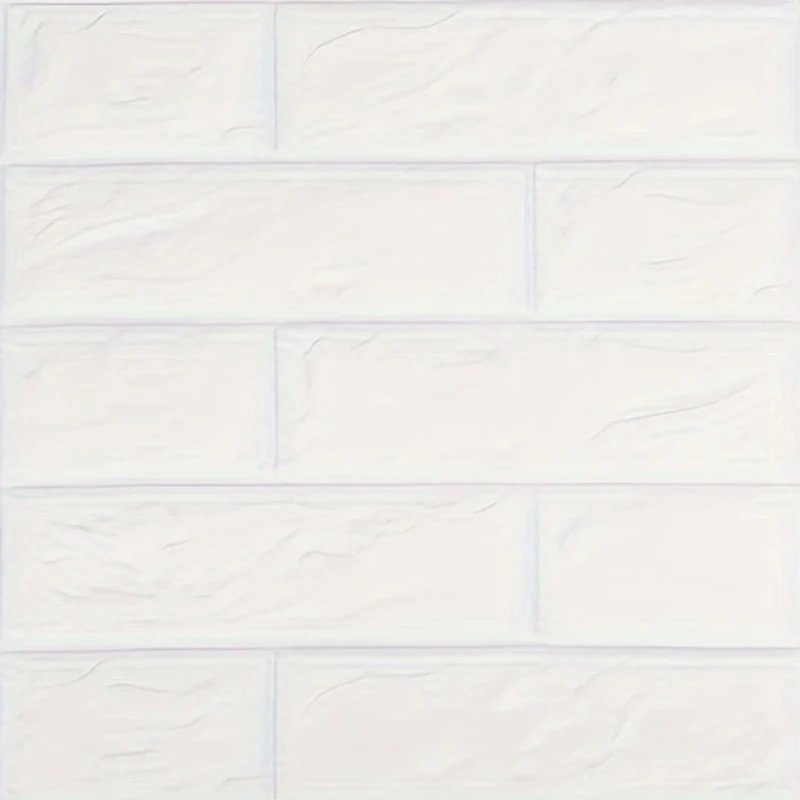 Decorative self-adhesive waterproof and moisture-proof 40 pieces 38.5X35cm imitation brick wallpaper bedroom wall decoration