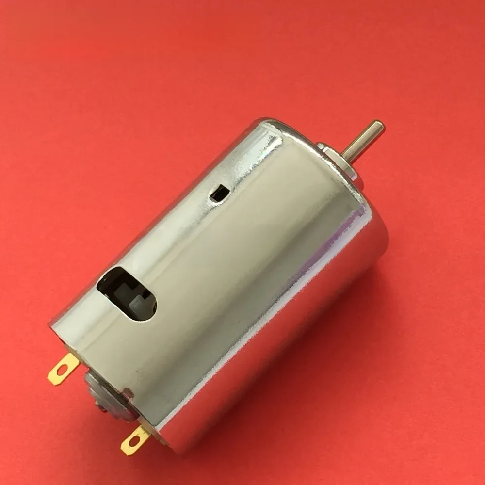 1pc K246Y 12-24V 555 łożysko kulkowe Mini silnik prądu stałego DIY Model samochodu silnik wielka moc części sprzedaż ze stratą Fracne — zdjęcie 2