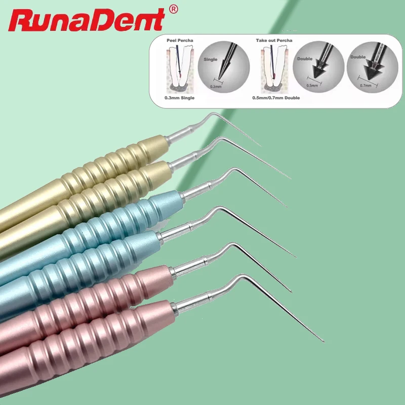 Gutta Percha Remover Tool Endodontic GPRS Extractor for Root Canal Retreatment & Broken File Removal Dental Surgery