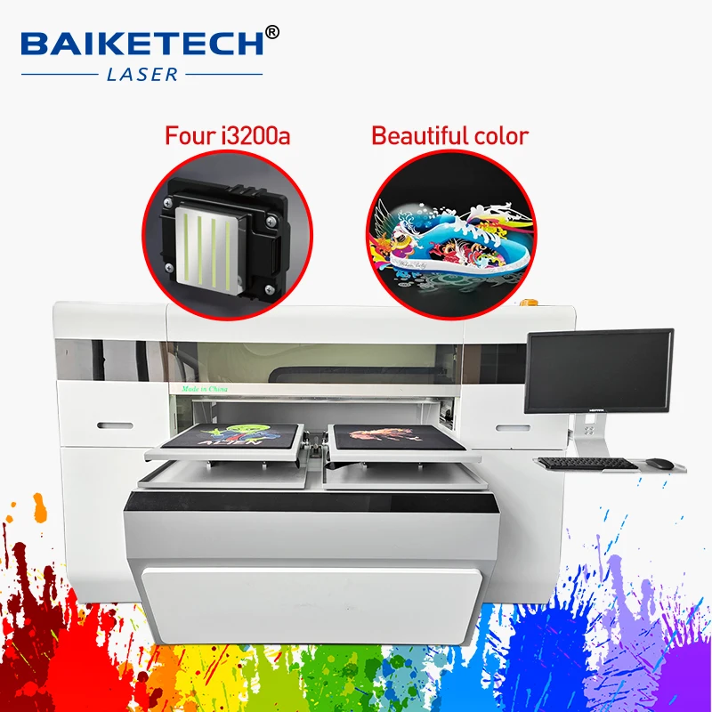 طابعة DTG متعددة الوظائف للأشعة فوق البنفسجية TH-i3200T