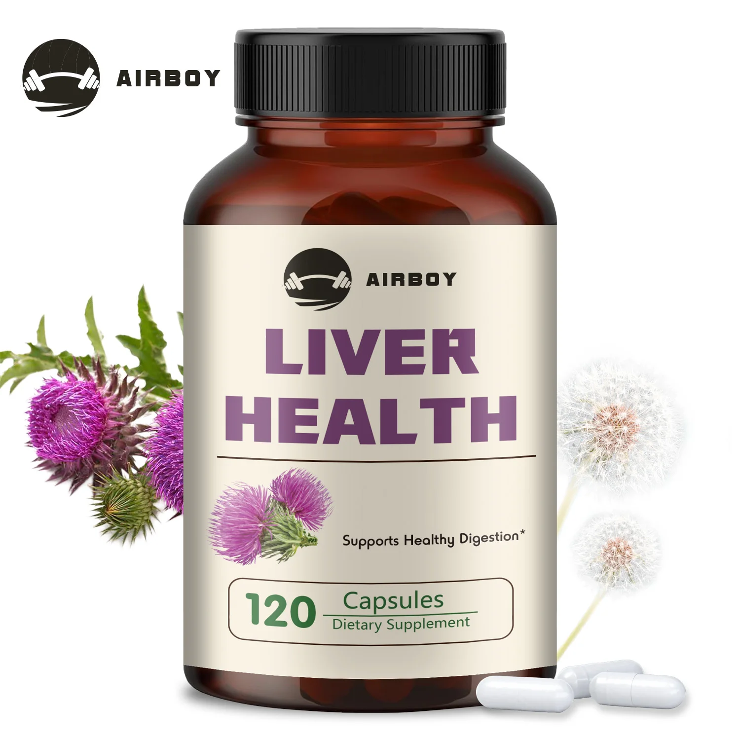 Liver Health - Cardiovascular Health, Antioxidant, Liver Cleansing, Repair and Detoxification - 120 Capsules