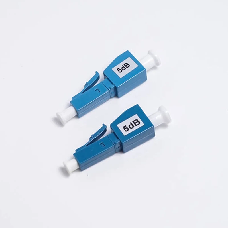 Imagem -04 - Atenuador de 10 Núcleos de Fibra Ótica Conector Plug-in de 10db 5db 7db 10db lc Aplicação Óptica Fixa em Modo Único