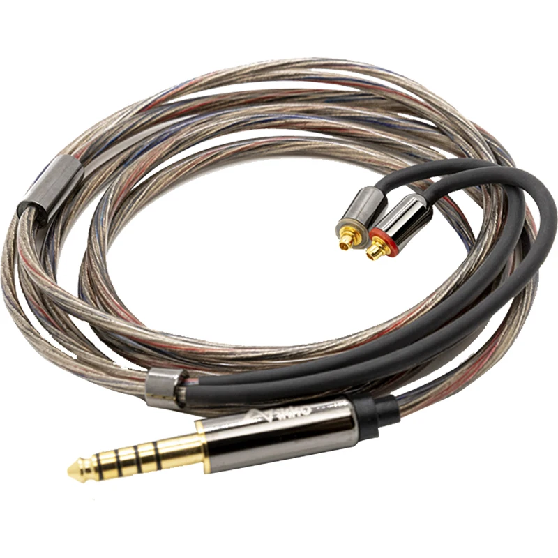 iKKO CTU01 Balanced Cable In-Ear Earphone Upgrade Cable HiFi Audiophile Wired Headphone 2.5/3.5/4.4 MMCX/2Pin for OH10 OH2 Filo