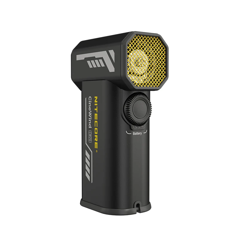 NITECORE CW20 Multipurpose Pocket Photography Fan Electric Portable Fan Stepless Wind Blower for Canon Sony Short Video Camping