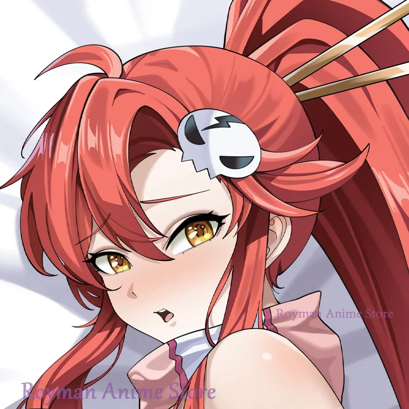 Dakimakura R18 Yoko Littner Gurren Lagann Anime estampado de doble cara funda de almohada de tamaño real decoración navideña