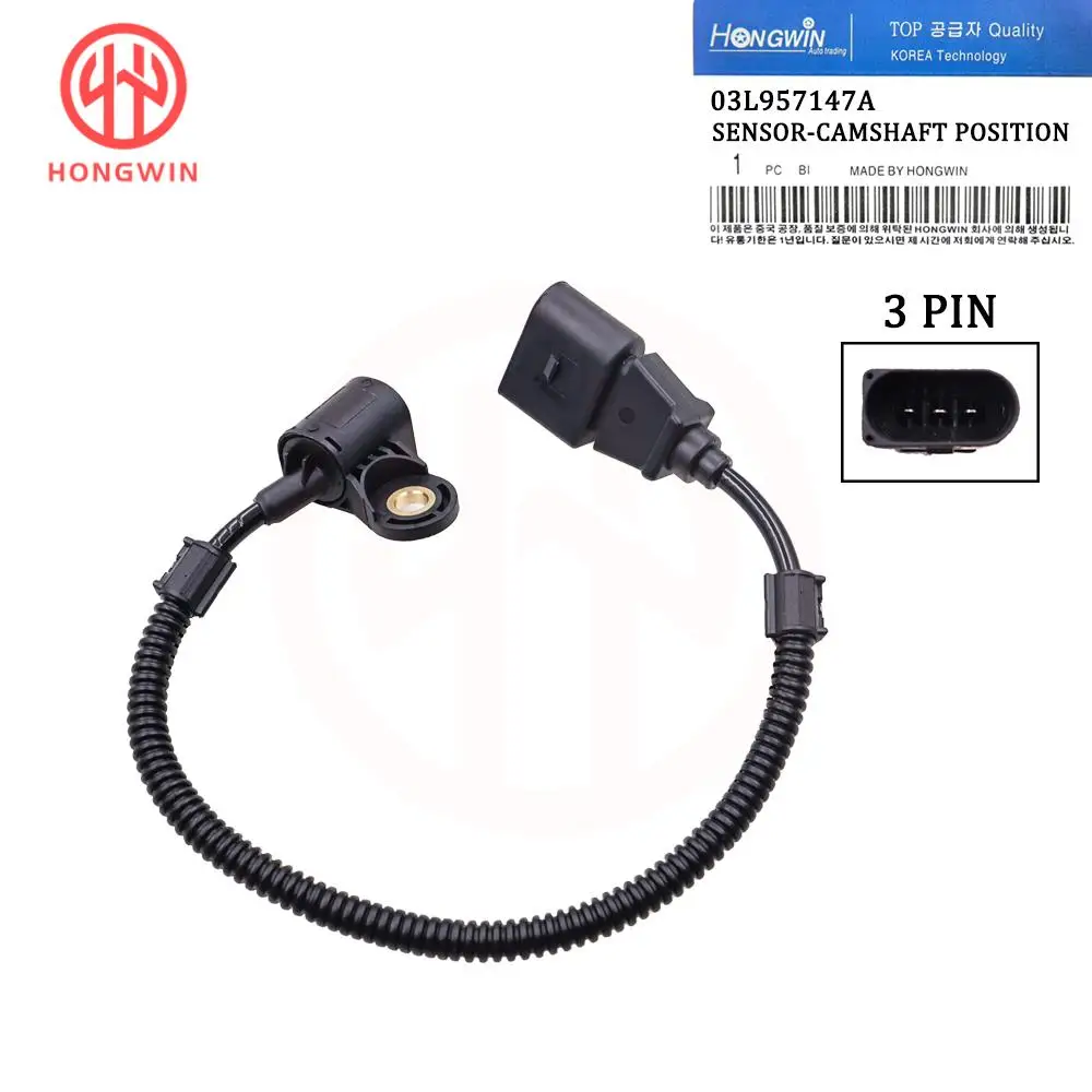 カムシャフトポジションセンサー、03l957147a 03l957147b 03l957147 eps2199 03l907601、auti a3 a6 ttシートティースキダオクタビアベットパサート