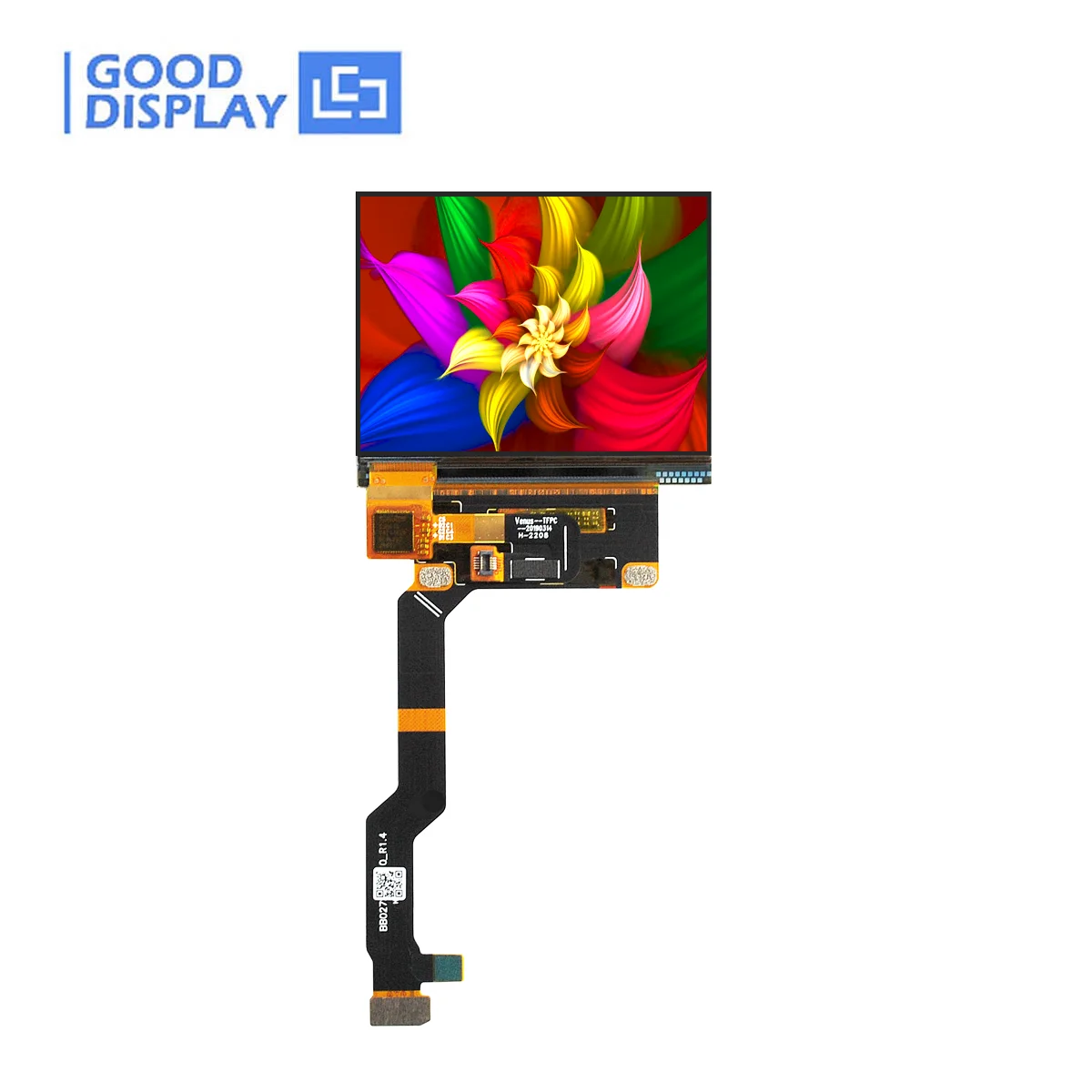 2.69-inch Color AM OLED Display with Touchscreen, Wide Temperature Outdoor Use GDOJ0269C01-T01