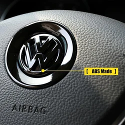 ABS Interior Steering Wheel Emblem for VW Golf Marks Model