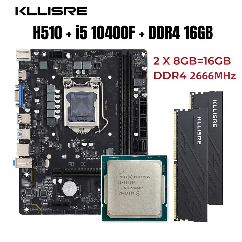 DDR4 メモリー＆CPU i5-9500２ケセット Is the Kllisre H510 Kit with Core i5-10400F and 16GB DDR4 RAM a