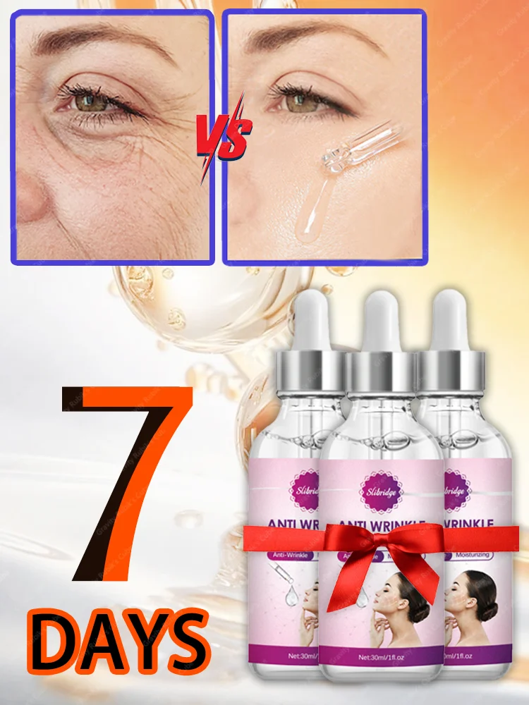 

Anti Wrinkle Face Serum Ginseng Hyaluronic Acid Fade Age Lines Tightening Brighten Dullness Anti Aging Lift Firm Facial Essence
