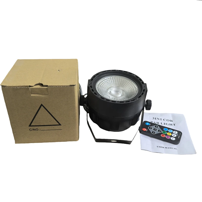 uponelite Wireless Remote Control LED Par COB 30W RGB Lighting DMX512 for DJ Disco New Year PartyParty Wedding Light