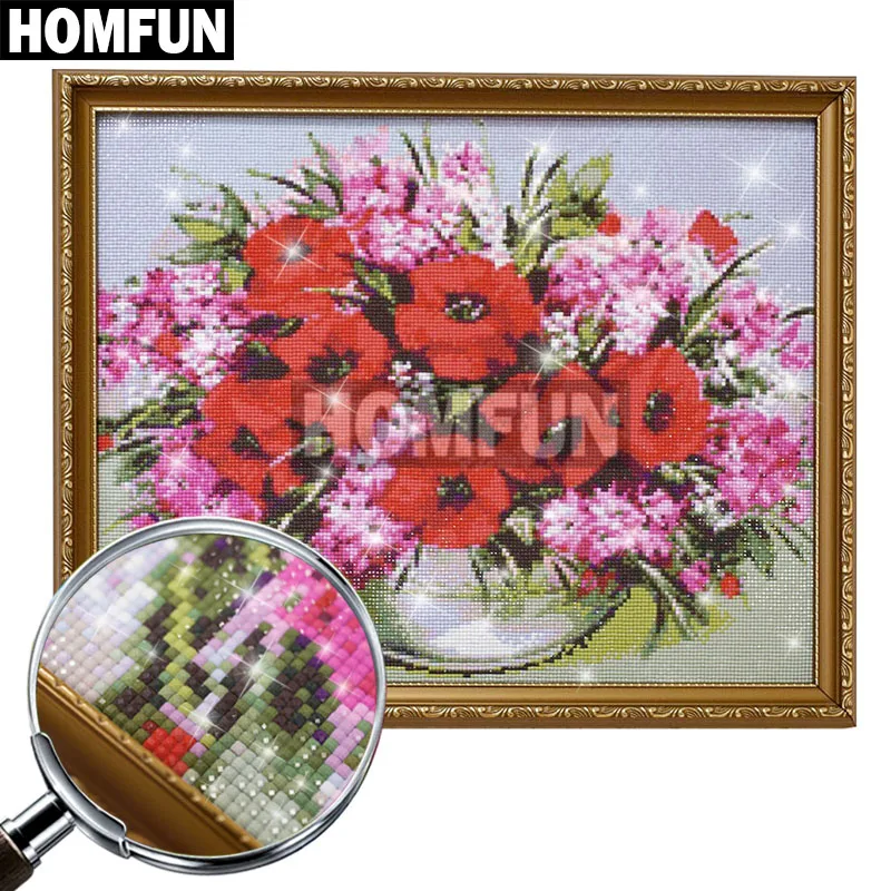 HOMFUN Full Drill Diamond Painting \