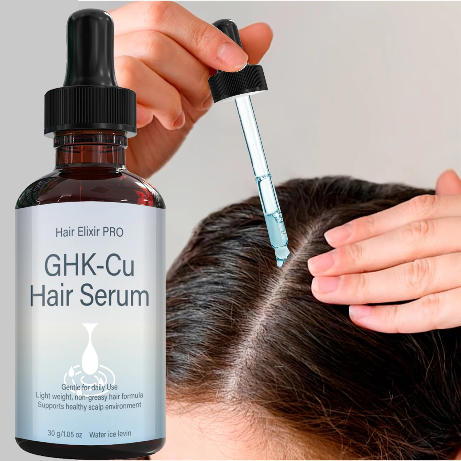 Hair Care Hair Serum - Water Ice Levin Lightweight GHK-Cu Hair
