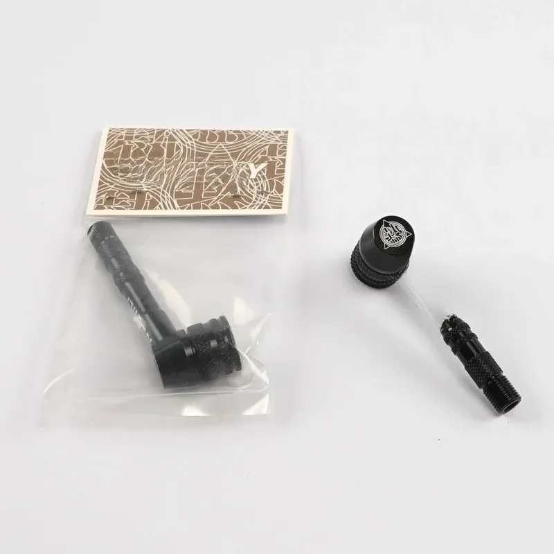 AliExpress Bicycle Black Disc Wheel 90 Degree Adapter Fix MTB Road Bike Presta Pump Valve Rim Adapter Convert