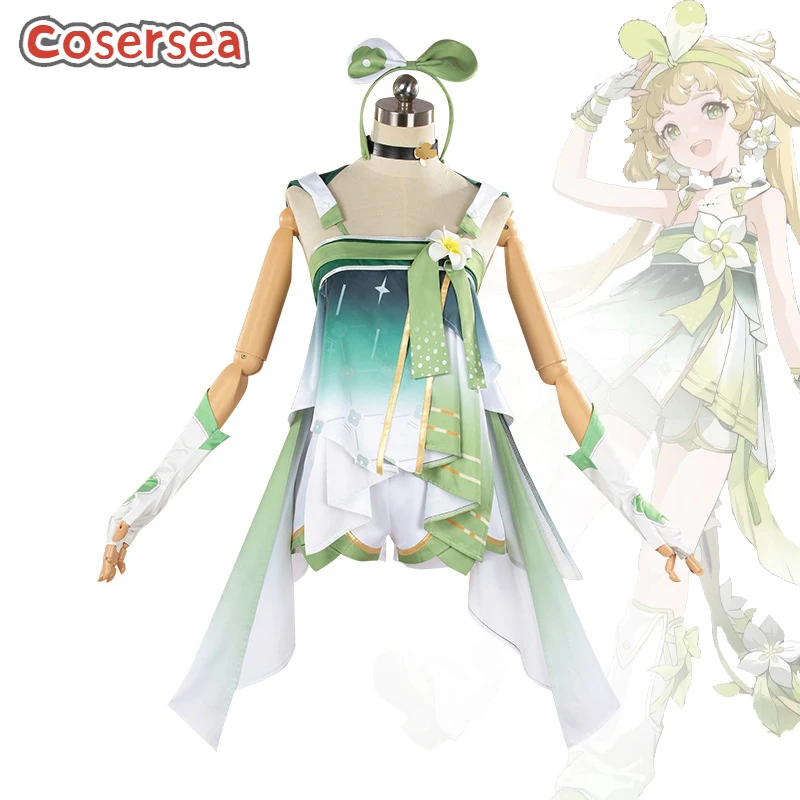 

Cosersea Verina Cosplay Costume Game Wuthering Waves Verina Role Play Halloween Women Uniform Carnival Party Outfit Fullset