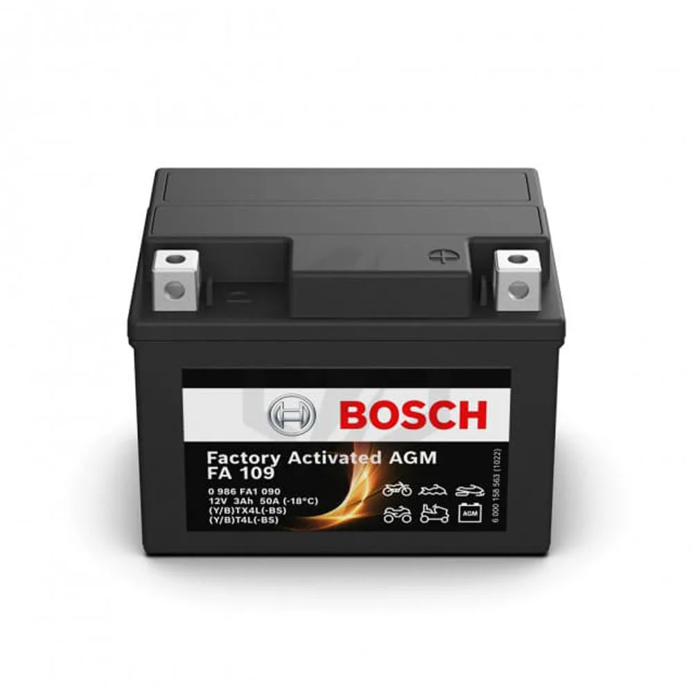 Bosch FA109 (YTX4L-BS) Motorlu Araç Bataryası: Güvenilirlik ve Performansın Gerçek Örneği