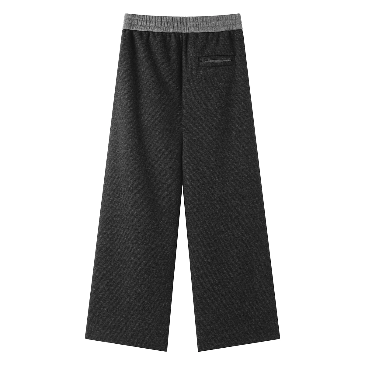 KL9523455 Luxury Women’s Wide-Leg Lounge Pants Soft Blend High-Waist Relaxed Fit Casual Wear Trousers