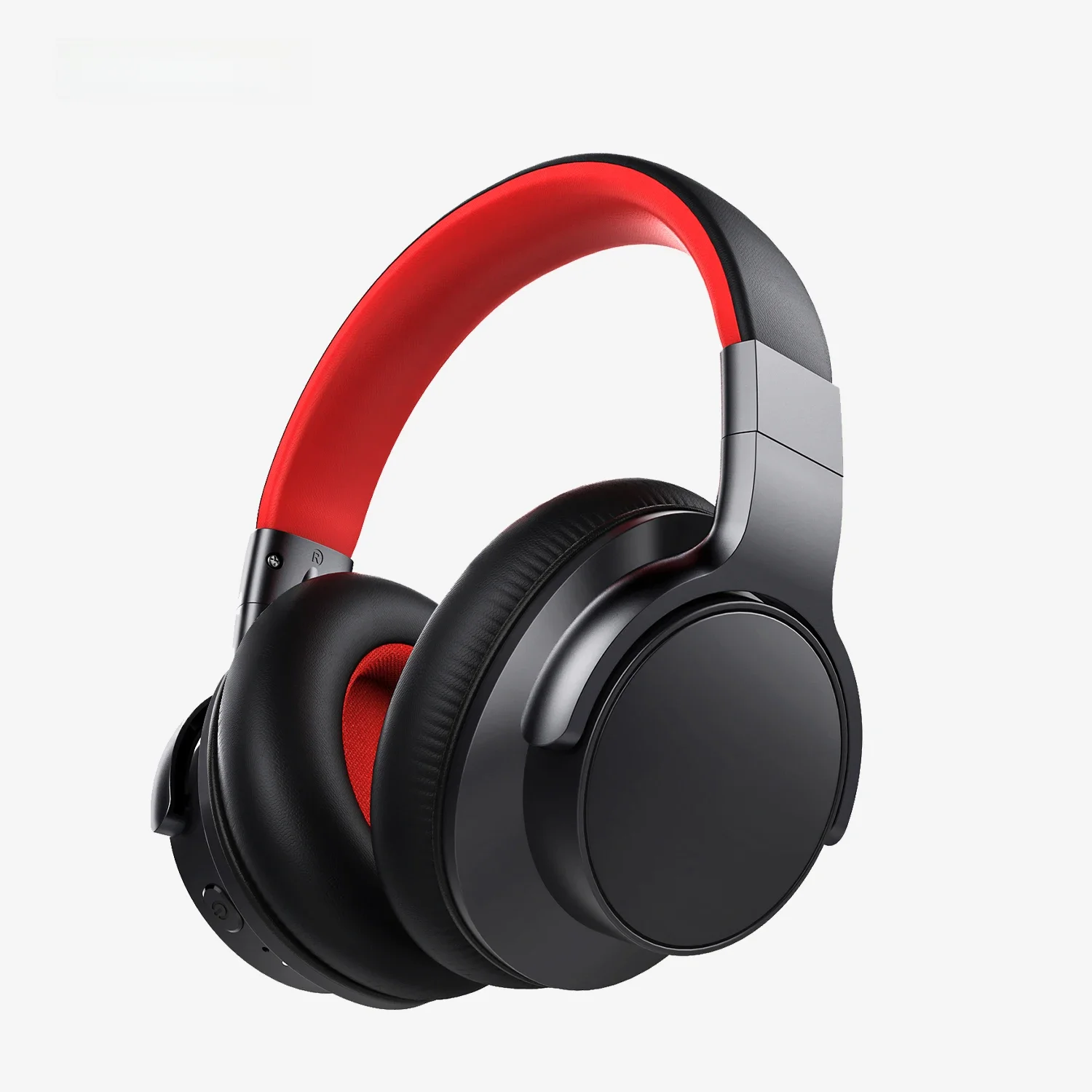AUSDOM E7 Bluetooth Noise Cancelling Headphone Sem Fio Sobre A Orelha ANC Hi-Fi Stereo Sound Headset