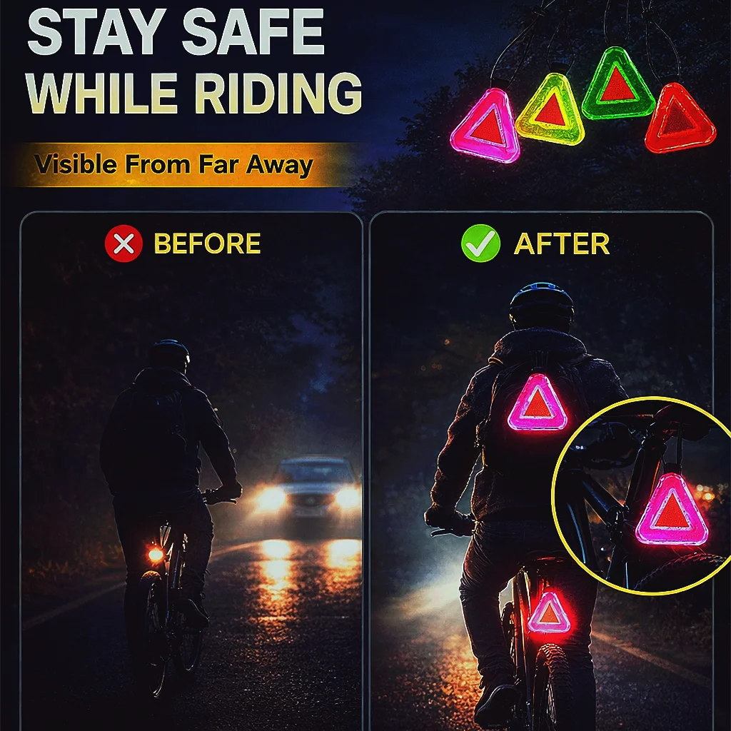 

Reflective Safety Clip Hanging Tag 8×8cm Elastic Cord with Spring Hook for Backpack Kids School Bag Night Cycling, Riding