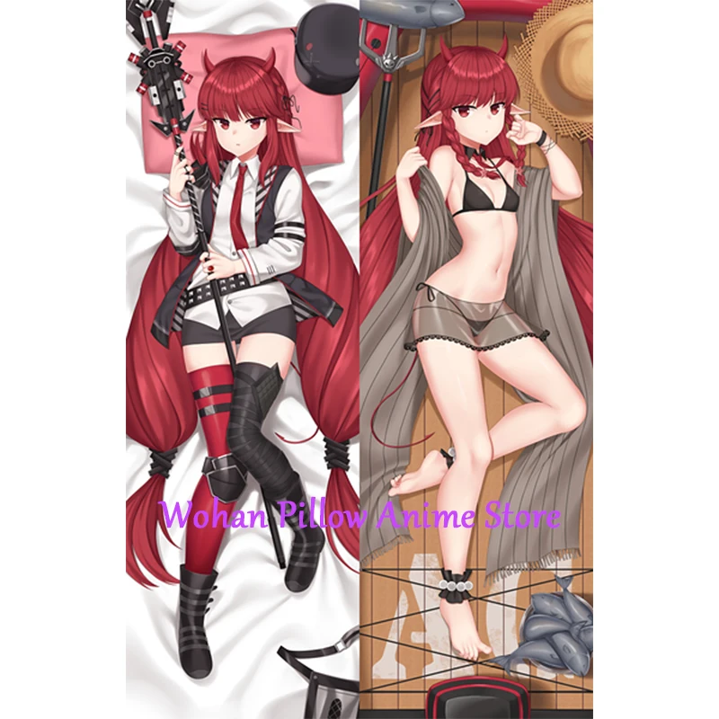 

Dakimakura Anime Pillow Cover Vigna Double Sided Print Life-size Halloween Christmas Decoration