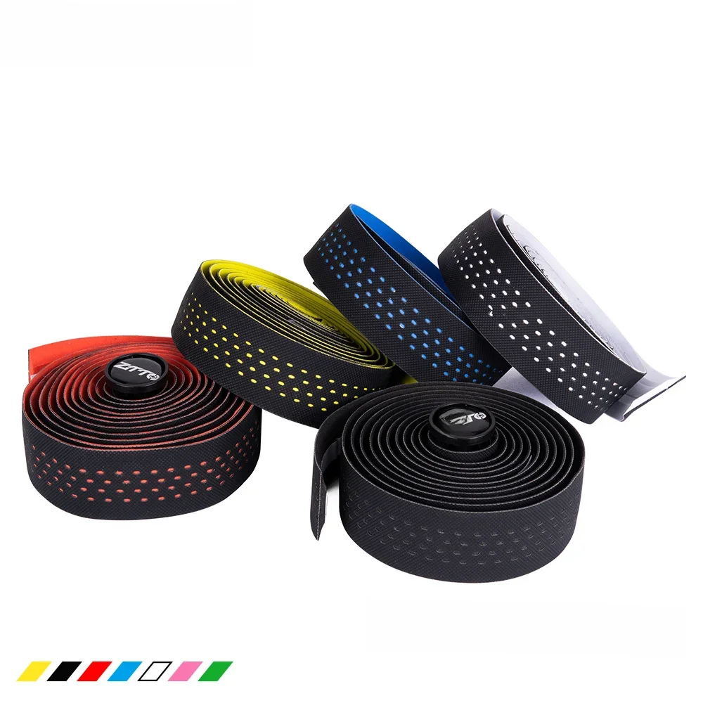 AliExpress ZTTO Road Bike Bar Tape Toughness Vibration Damping Anti-Vibration EVA PU Bent Handlebar Bar Tape