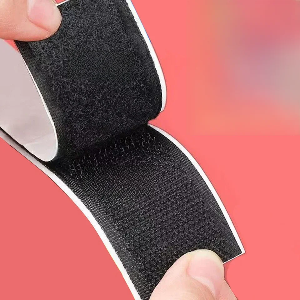 1-25 meter Sterke Zelfklevende Klittenband Tape Nylon Sticker Zelfklevende klittenbanden Band DIY Craft Accessoires 20-50mm - afbeelding 2