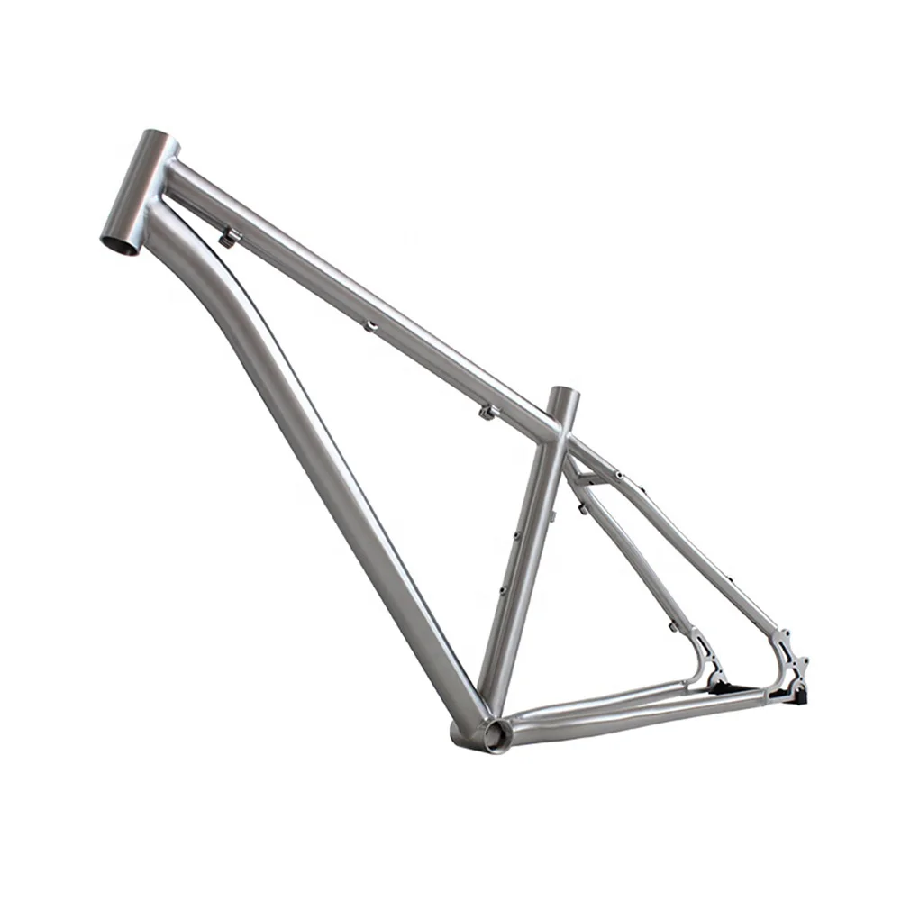 Titanium Alloy MTB Bike Frame with Disc Brake, Modified Bicycle, Mountain Bike Accessories, 26, 27.5, 29er