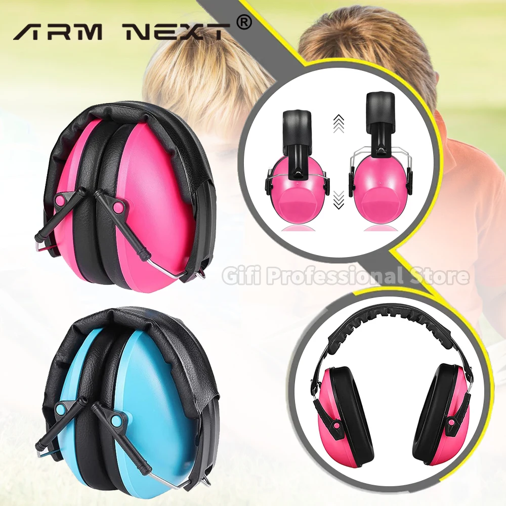 Soundproof Baby Earmuff Noise Proof Children Sleep Ear Defenders Boys Girls Anti-Noise Headphone Protective Earmuff For Kid