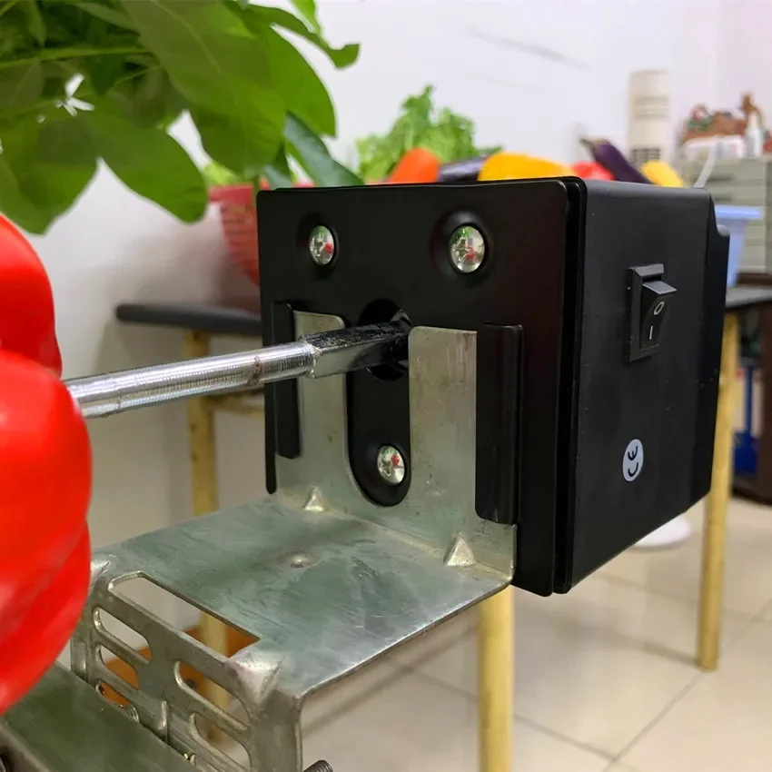 Moteur de Barbecue alimenté par batterie, rôtissoire rotative, broche avec vitesse de sortie de 2.5 tr/min, pièces de Barbecue pour garrot, 3V