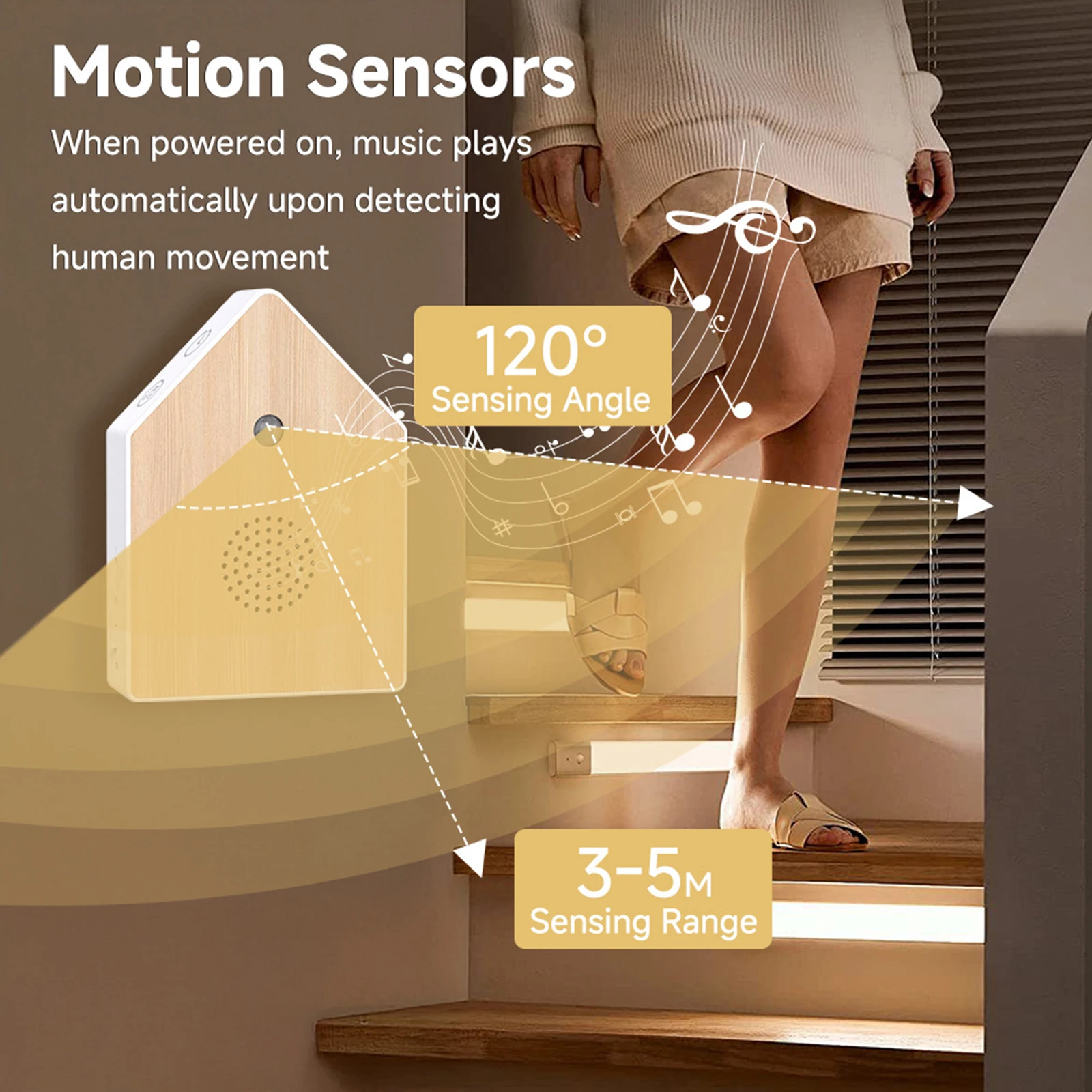 صندوق تشغيل الموسيقى بصوت الطيور خفيف الوزن وواقعي للطيور صندوق الصوت الضوضاء المحيطة الداخلية للمنزل والمكتب والمنتجعات الصحية والحديقة #3