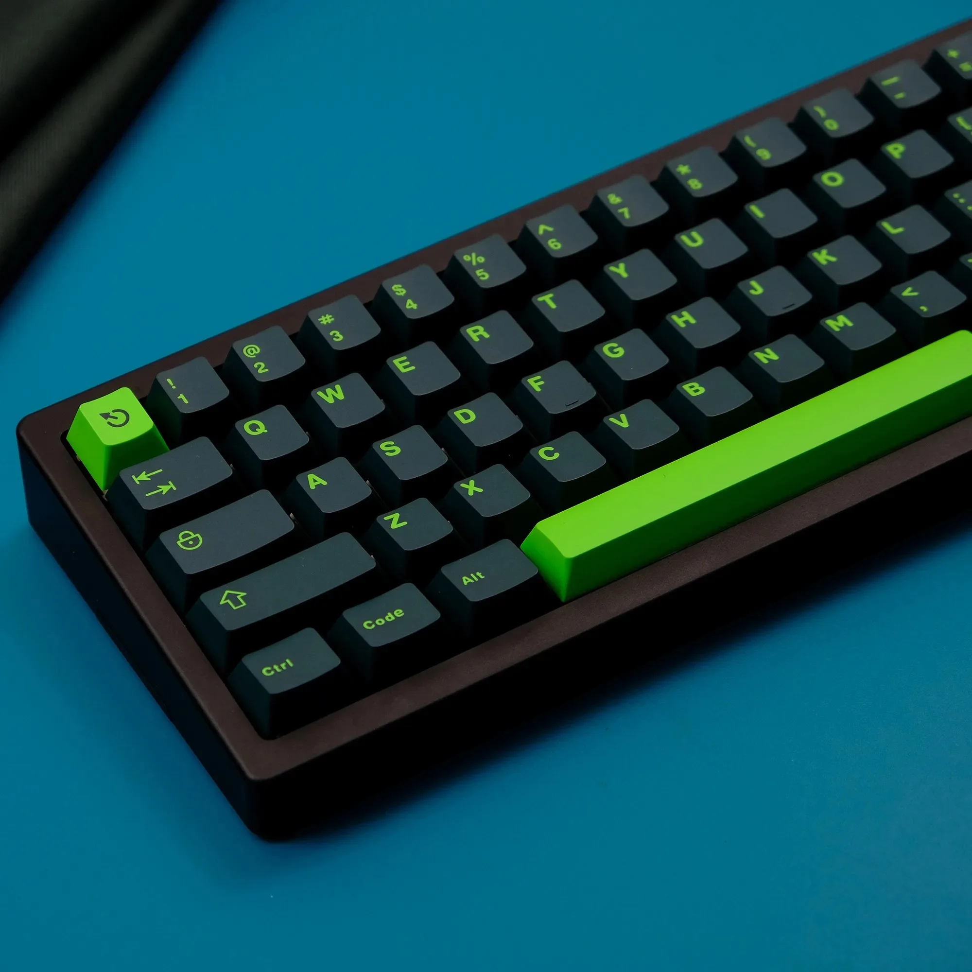 Ink Green PBT Double Shot Keycaps 132 klawisze Cherry Profile Keyboard Keycaps dla przełączników Cherry MX Mechaniczna klawiatura do gier — zdjęcie produktu 7