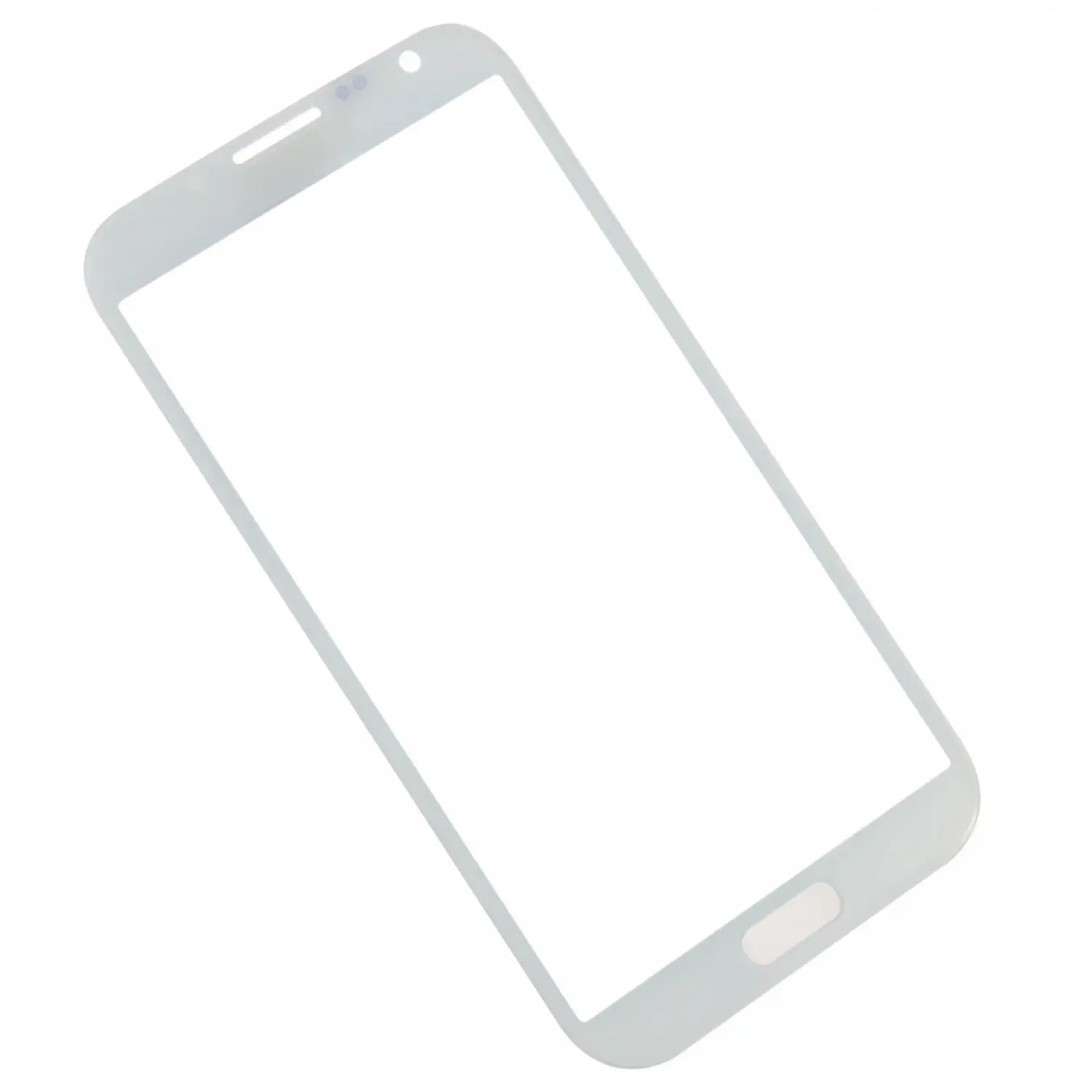 Samsung Galaxy Note 2 tela, N7100, vidro branco