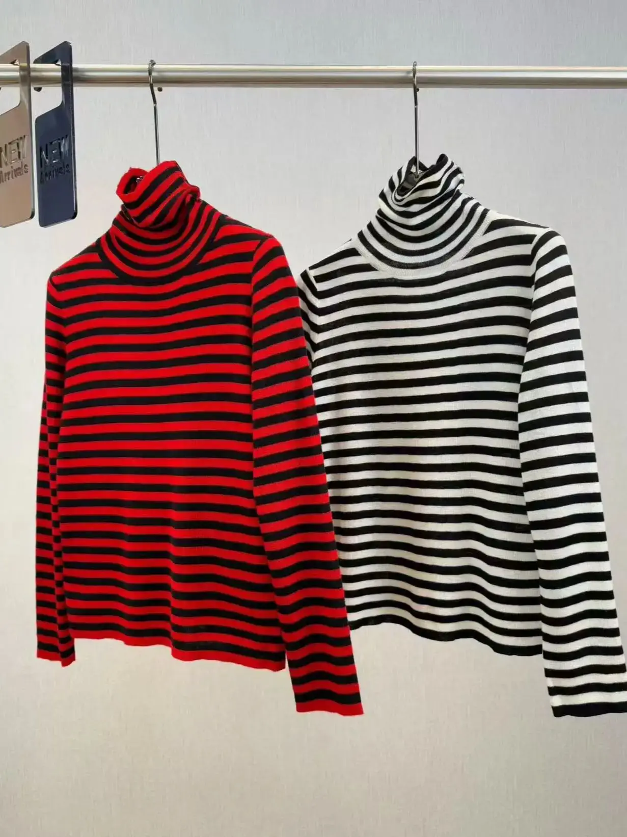 

Повседневная высококачественная водолазка с длинными рукавами и высоким воротником