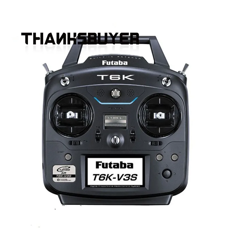 T6K-V3S 2.4GHz 8-Channel Transmitter RC Controller Right Left Hand Throttleor FUTABA